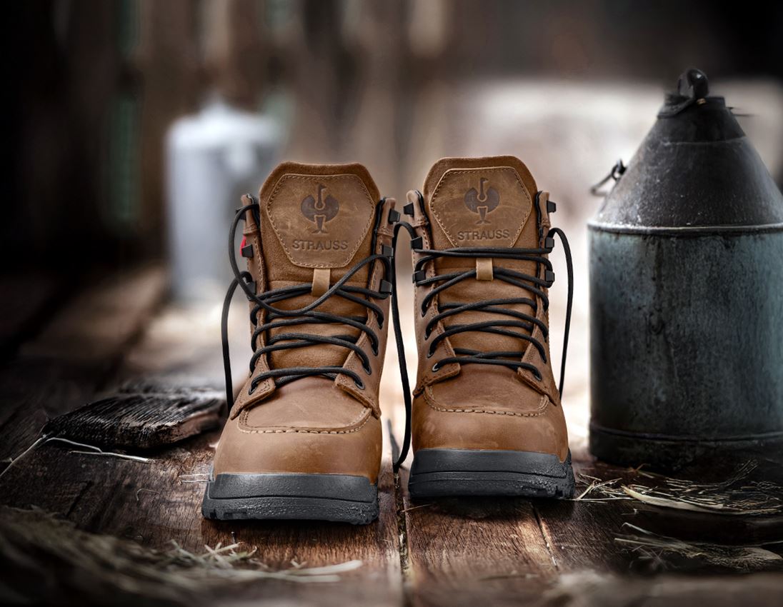 S3: S3 Veiligheidsschoenen e.s. Omaha mid + carobebruin 3