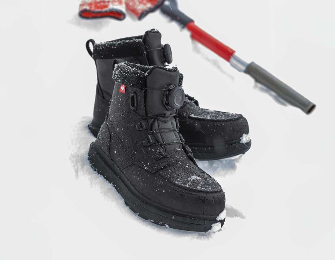S7: S7S Veiligheidsschoenen e.s. Woodside mid + zwart 1