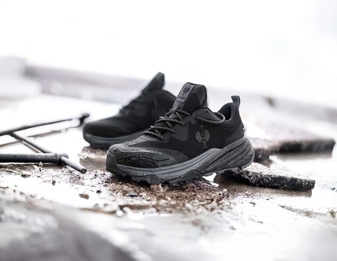 S6: S6 Veiligheidsschoenen e.s. Harlem low + zwart 1