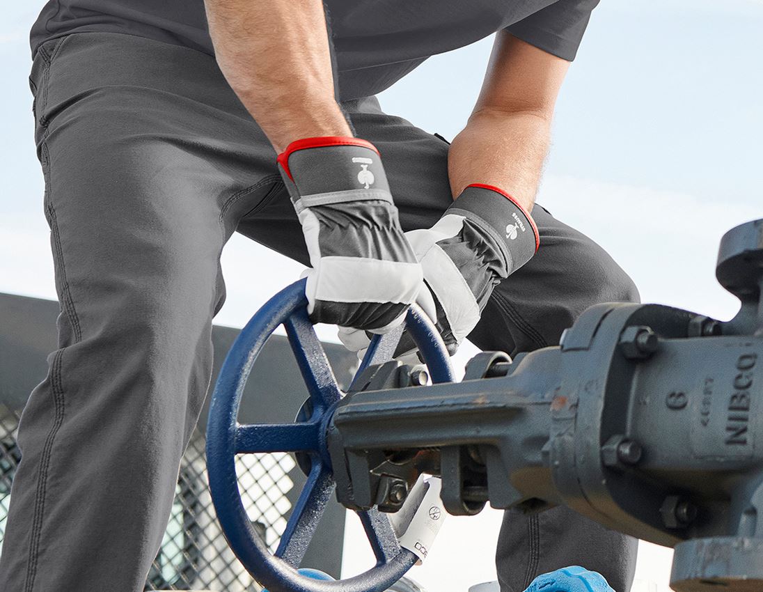 Leer: Winterhandschoenen van generfd leder Yukon 3