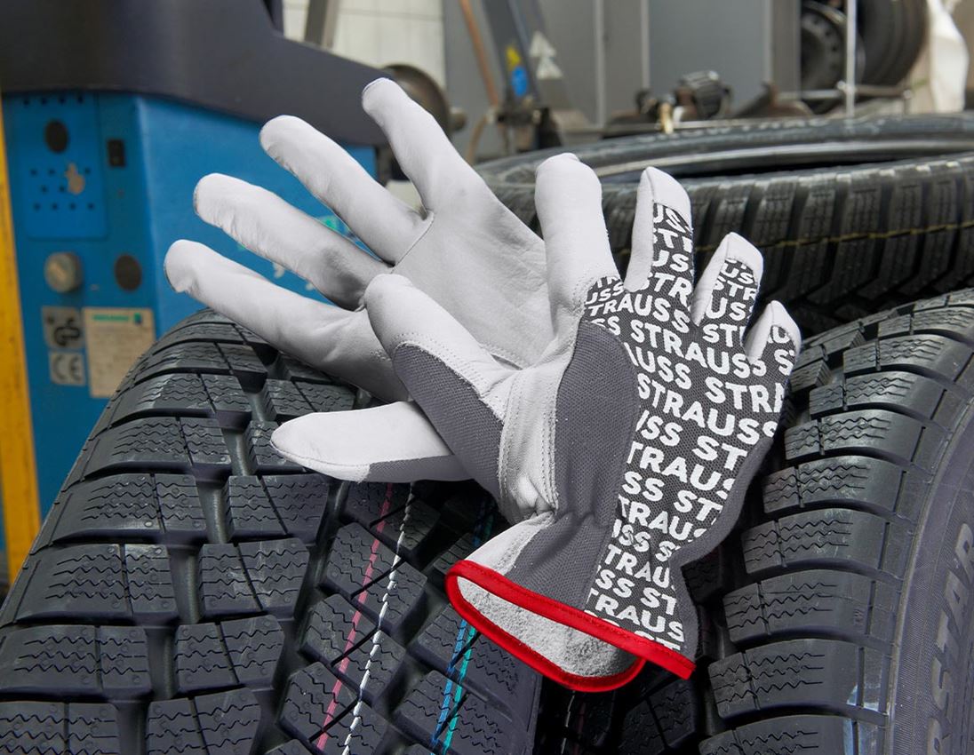 Leer: Nappaleren autohandschoenen Driver Profi