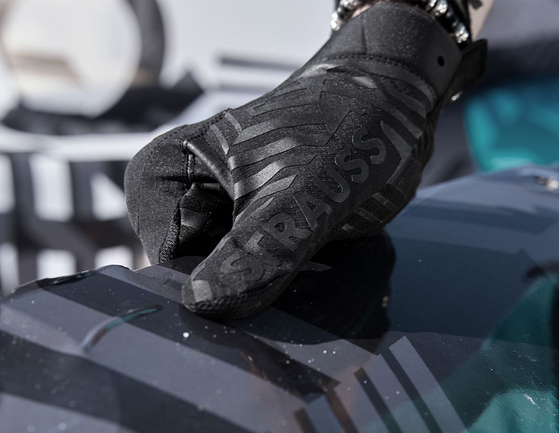 Hybride: Handschoenen e.s.trail, light graphic + zwart 1