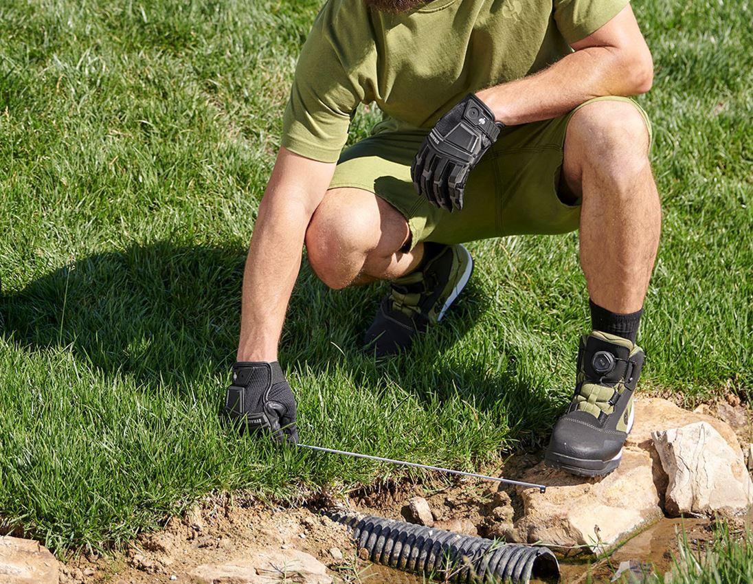 Hybride: e.s. Montagehandschoenen Protect + zwart 6