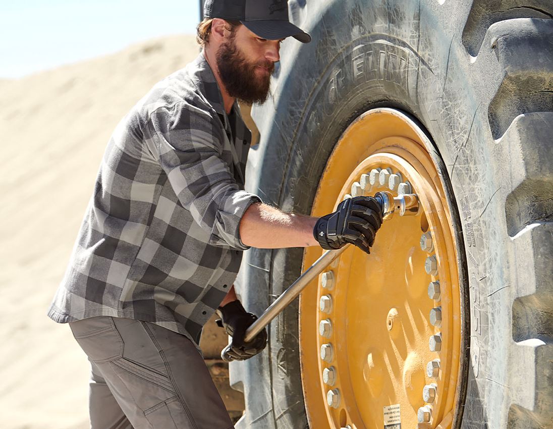 Hybride: e.s. Montagehandschoenen Protect + zwart 4