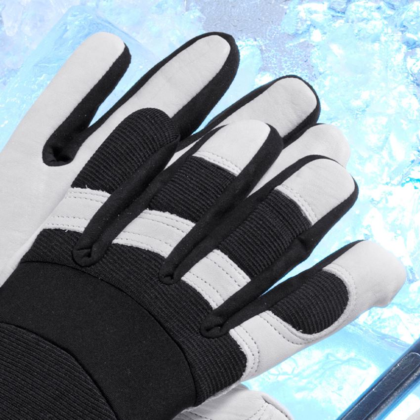 Leer: Vollederen montagehandschoenen Ice 2
