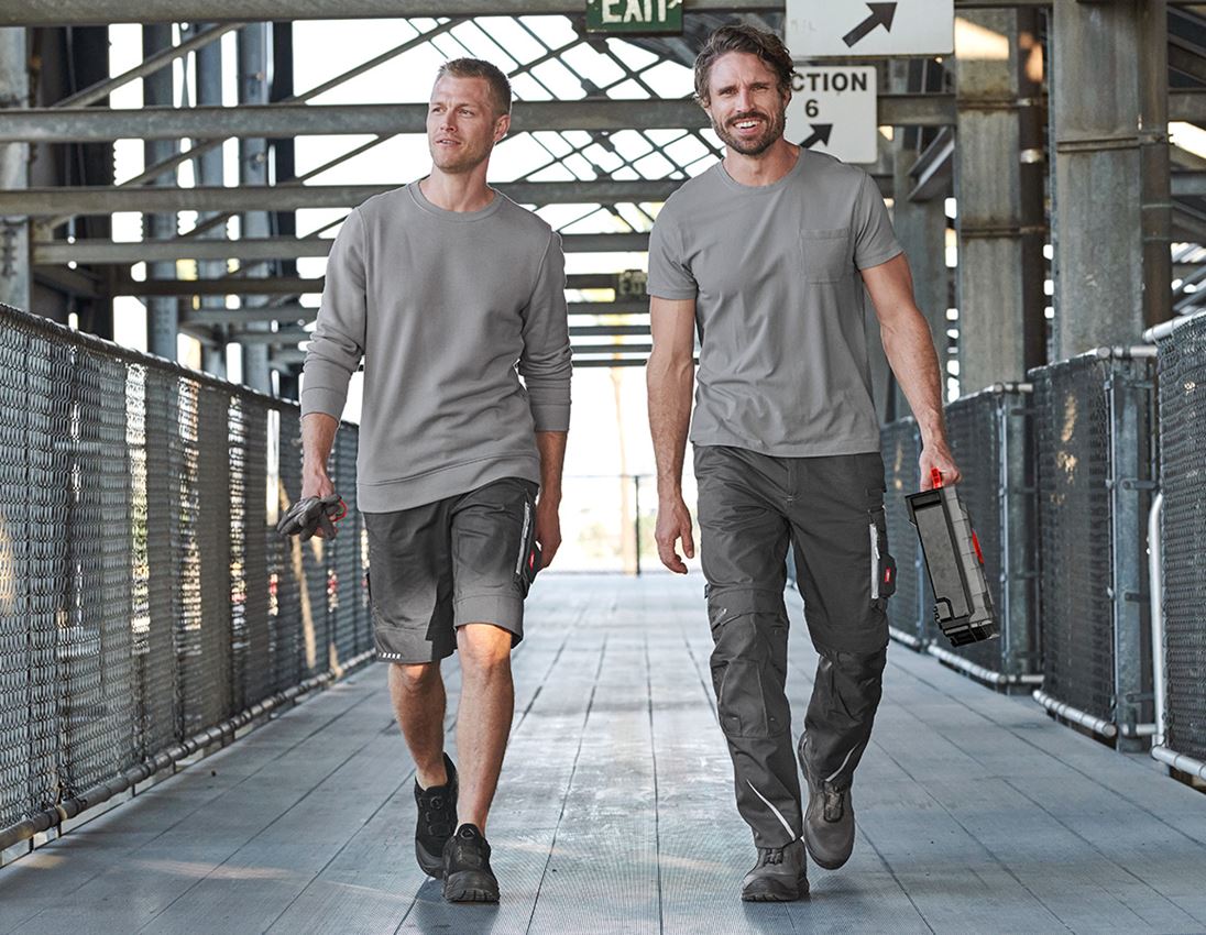 Bovenkleding: e.s. Sweatshirt poly cotton + platina 2