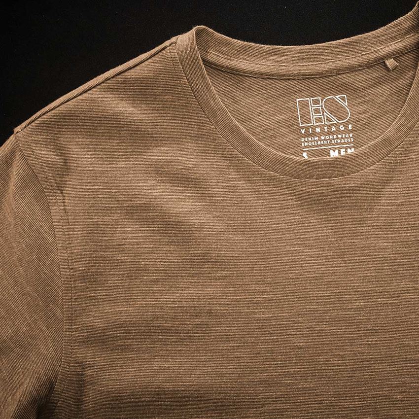 Bovenkleding: T-Shirt e.s.vintage + sepia melange 2