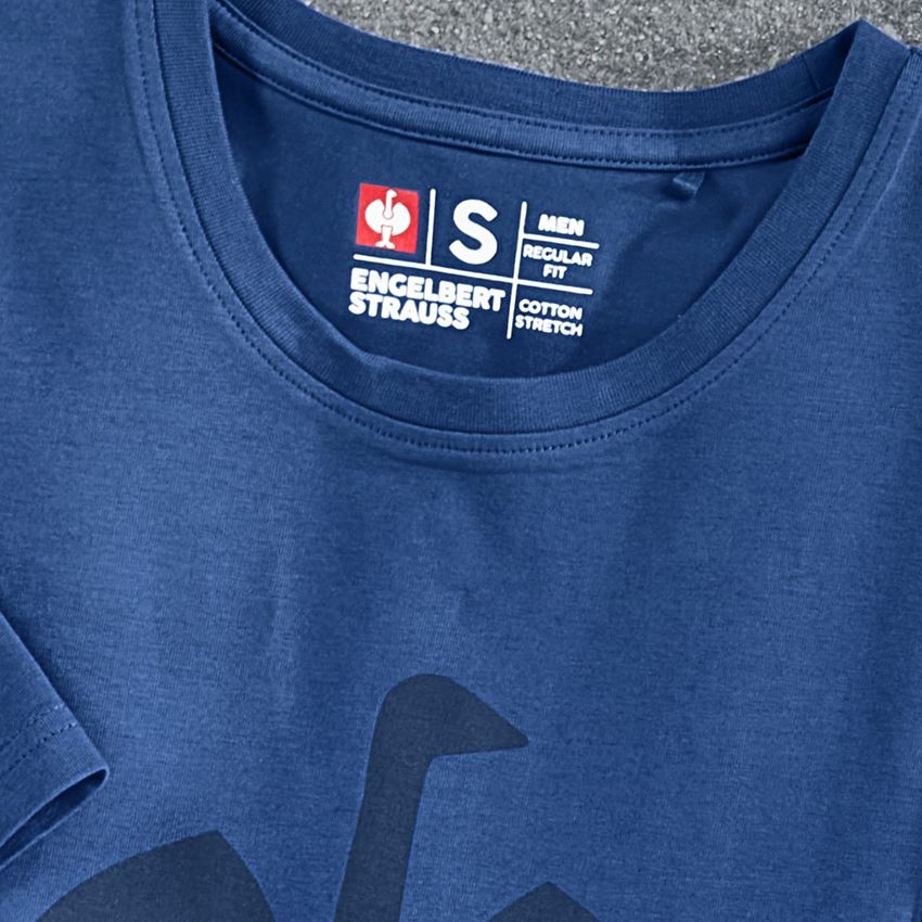 Bovenkleding: T-Shirt e.s.concrete + alkalisch blauw 2