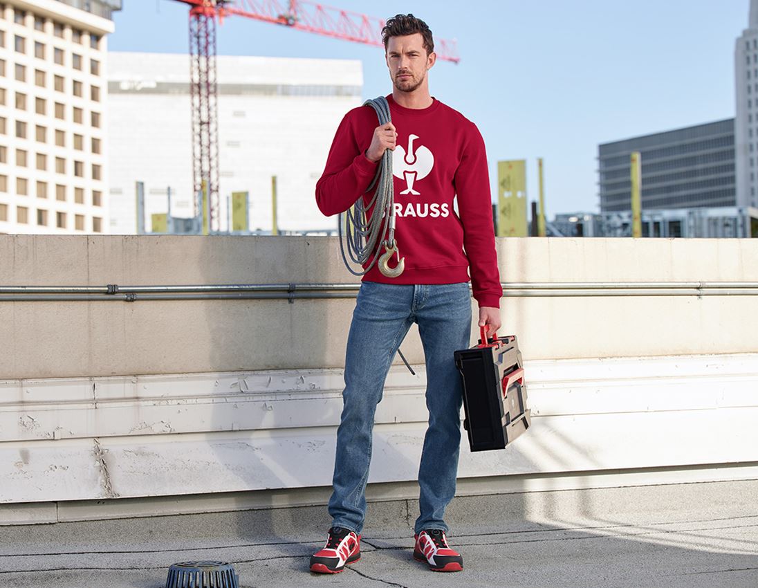 Onderwerpen: Sweatshirt e.s.motion 2020 + vuurrood/wit 1