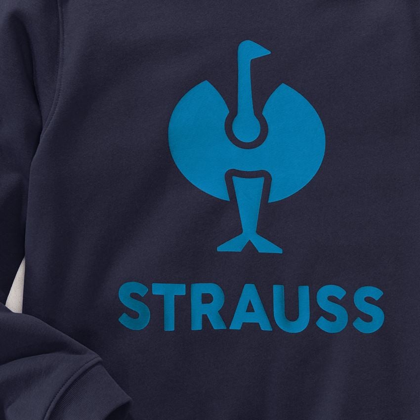 Bovenkleding: Sweatshirt e.s.motion 2020 + donkerblauw/atol 2