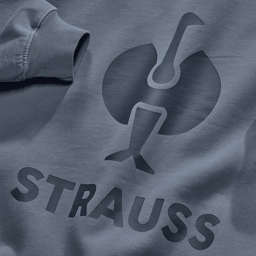 Bovenkleding: Oversized sweatshirt e.s.motion ten + rookblauw vintage 2