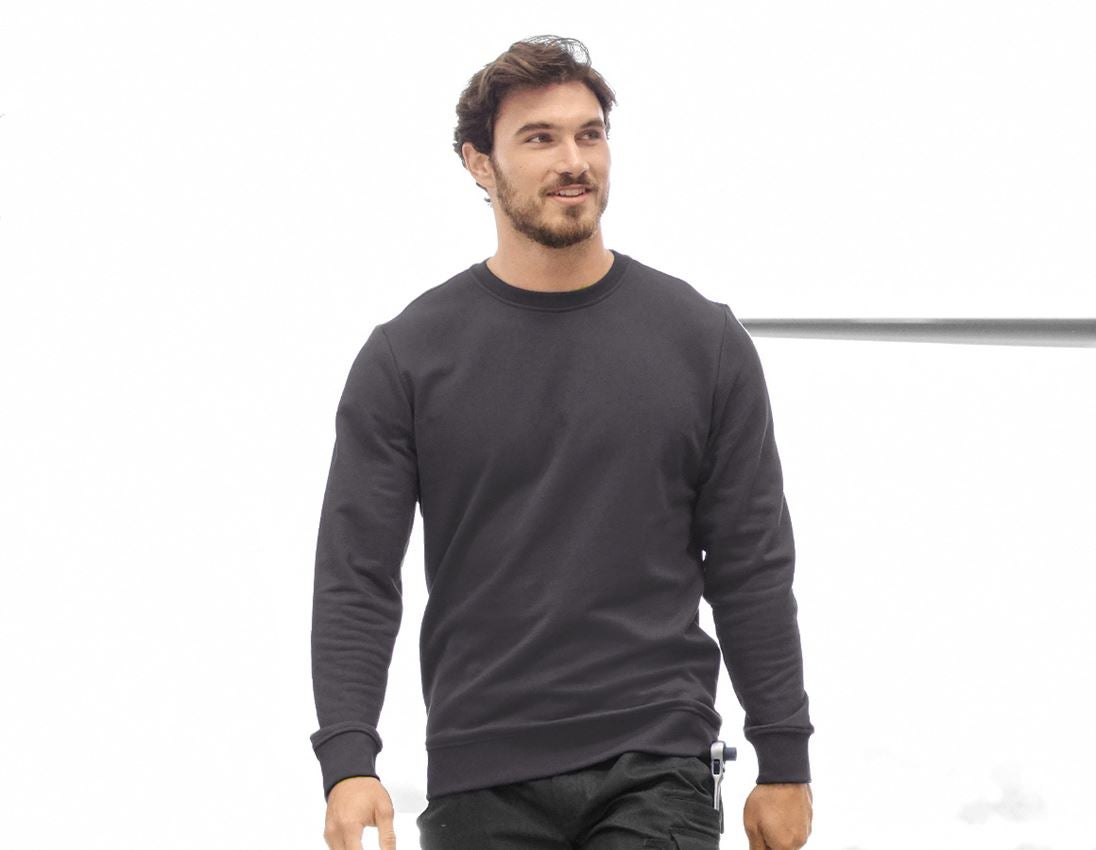 Onderwerpen: Sweatshirt e.s.industry + antraciet