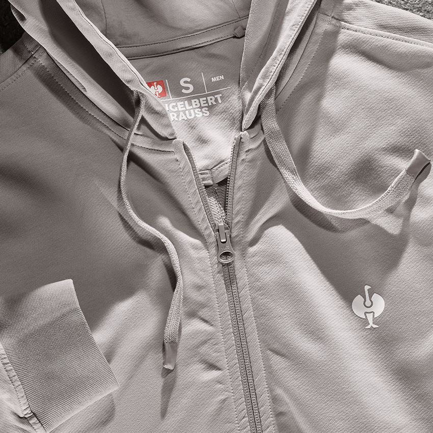 Bovenkleding: Capuchon-Sweatjack e.s.motion ten + opaalgrijs vintage 2