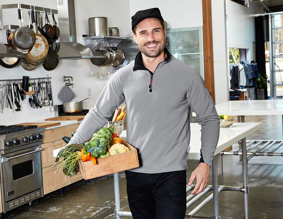 Bovenkleding: Microfleece schipperstrui dryplexx® micro + platina