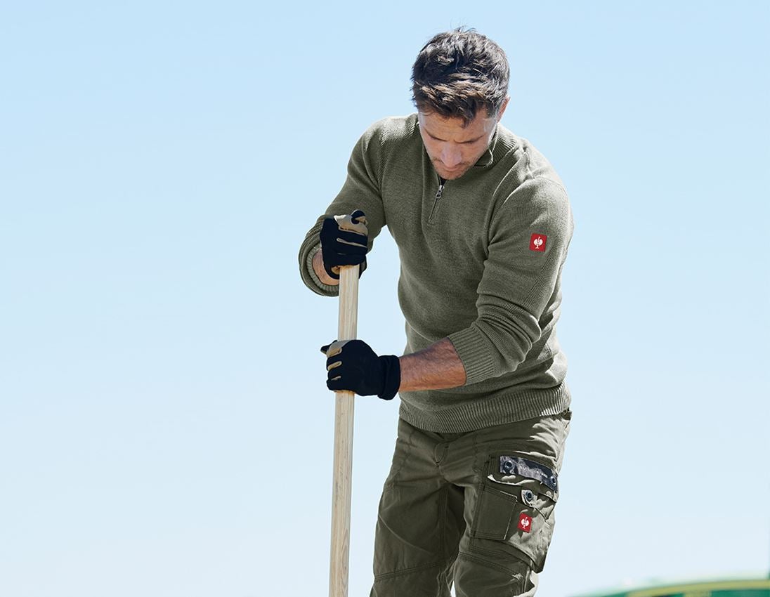 Bovenkleding: e.s. Gebreide Schipperstrui + tijm melange 1