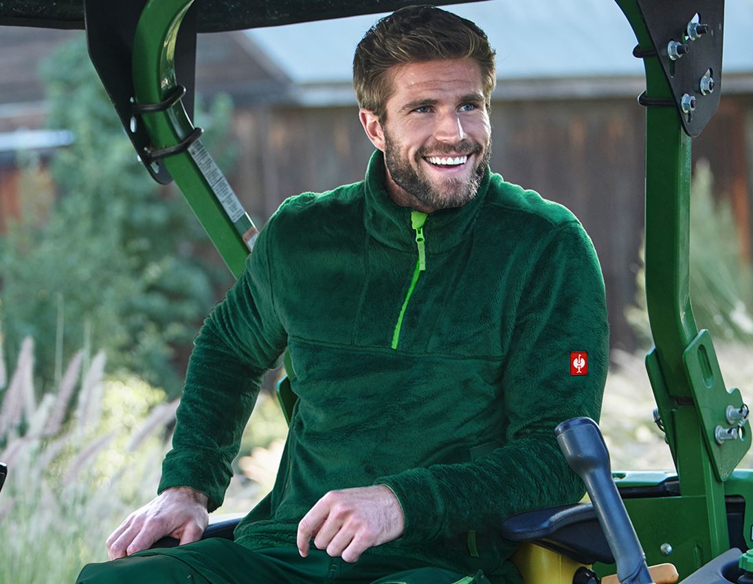 Bovenkleding: Schipperstrui Highloft e.s.motion 2020 + groen/zeegroen