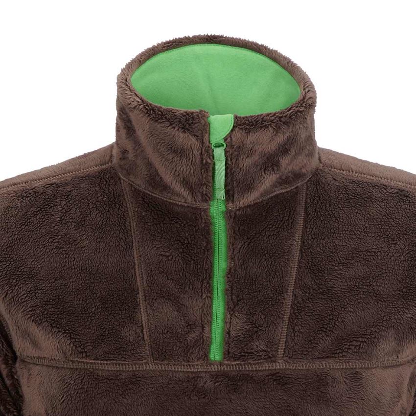 Bovenkleding: Schipperstrui Highloft e.s.motion 2020 + kastanje/zeegroen 2