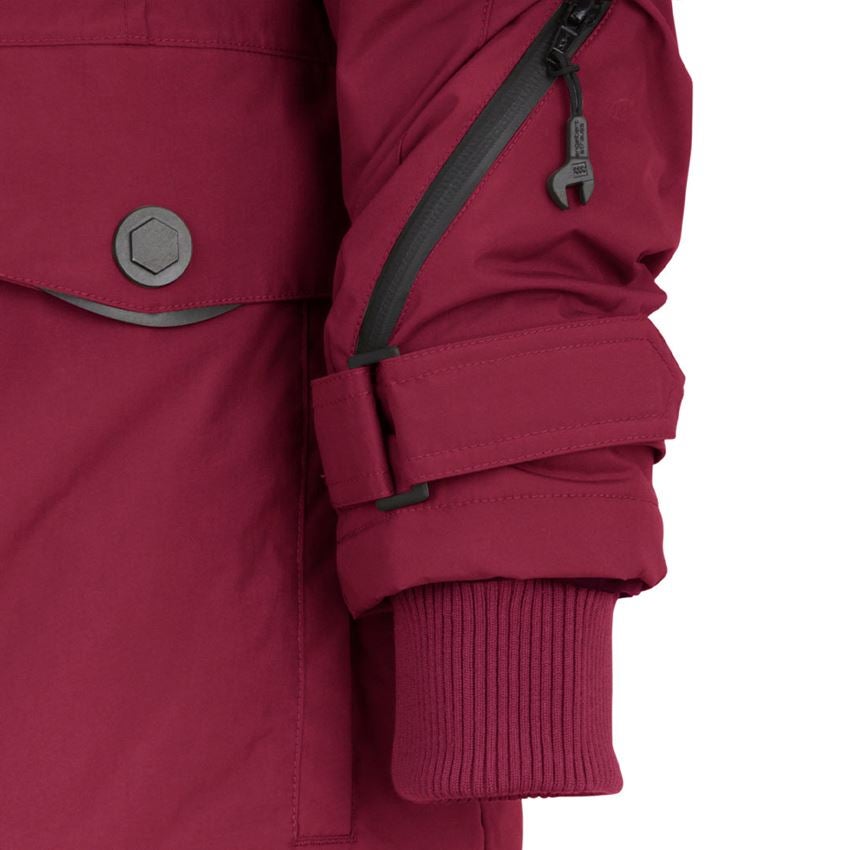 Werkjassen: Winterparka e.s.vision, dames + robijn 2