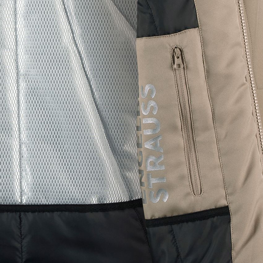 Werkjassen: Softshelljack e.s.motion + leem/turf 2