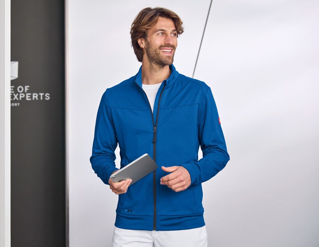 Werkjassen: FIBERTWIN® clima-pro jack e.s.motion 2020 + gentiaanblauw/grafiet 1
