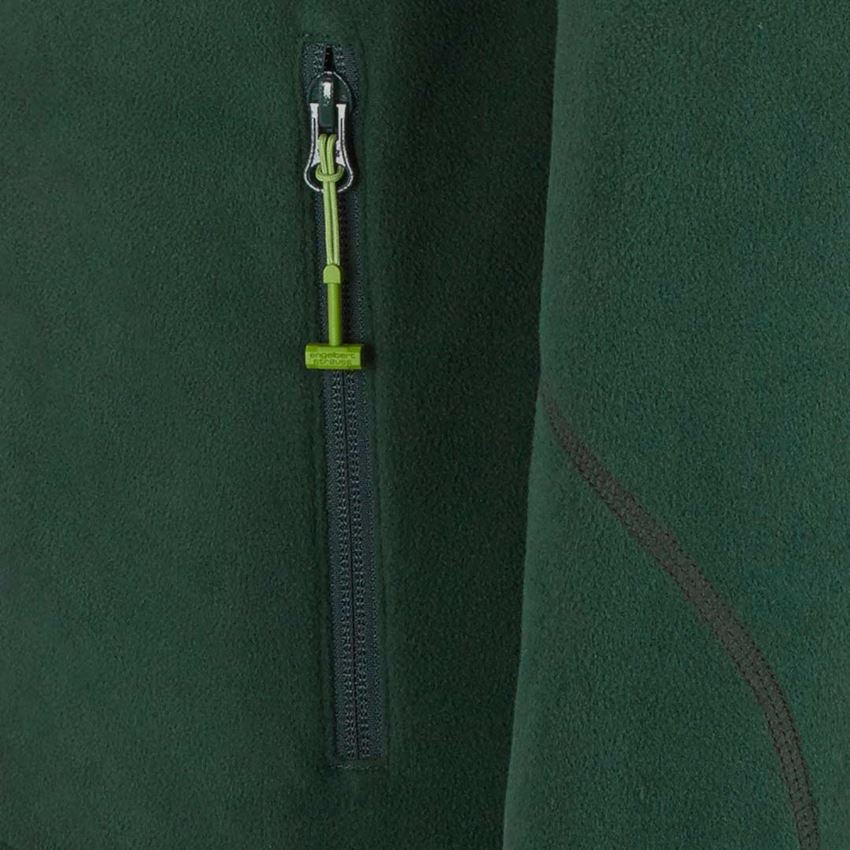 Werkjassen: Fleece capuchonjack e.s.motion 2020 + groen 2