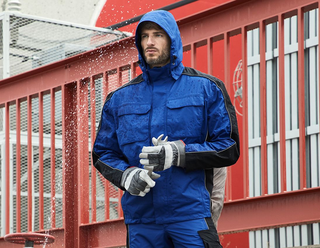 Werkjassen: Functionele jack e.s.prestige + korenblauw/zwart