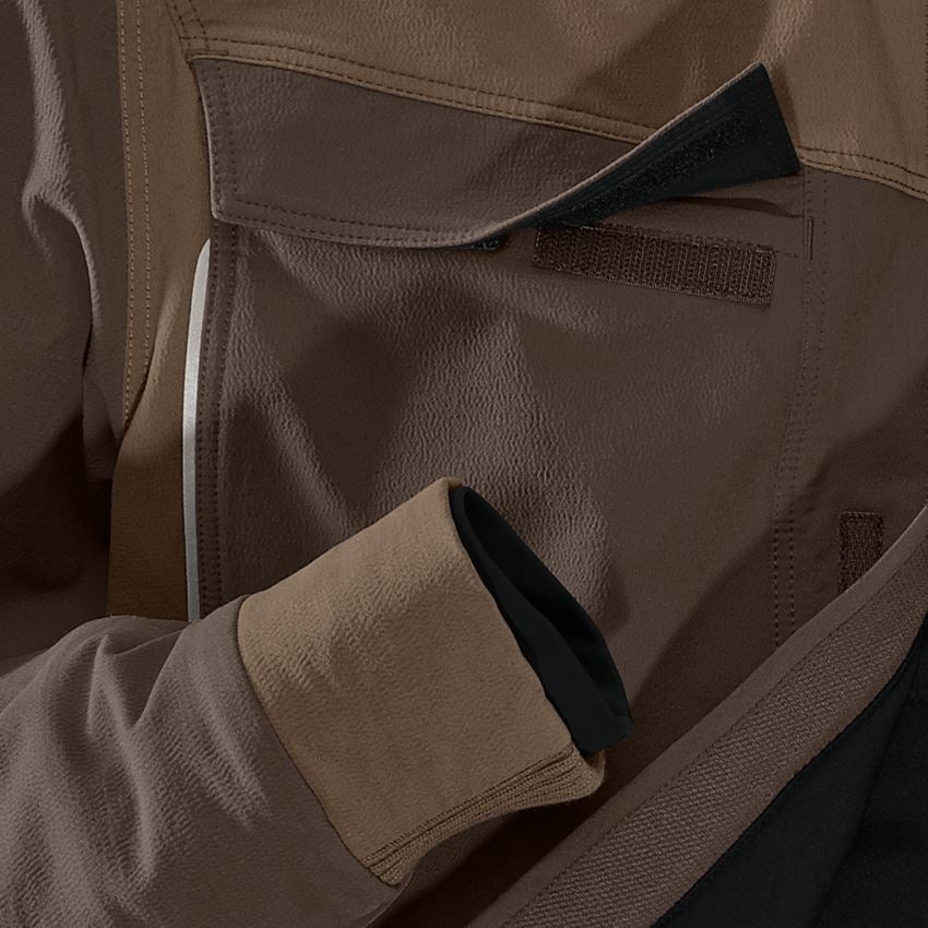 Werkjassen: Winter functionele jack e.s.dynashield + hazelnoot/kastanje 2