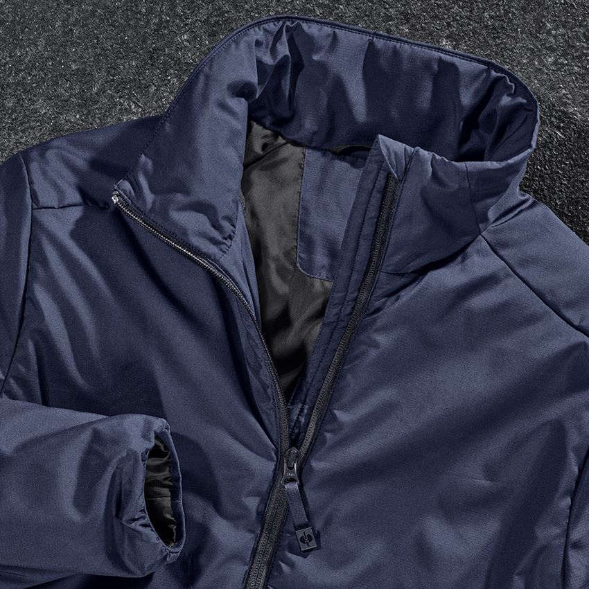 Werkjassen: e.s. padded-jack CI + donkerblauw 2