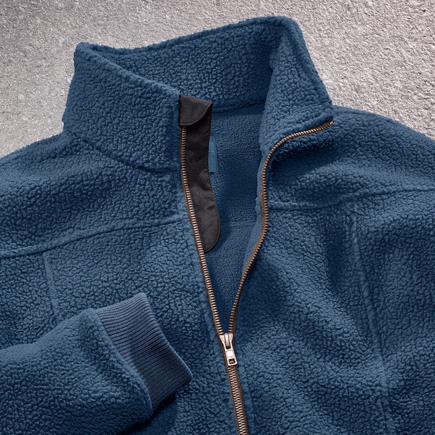 Werkjassen: Fleecevachtjack e.s.vintage + arctisch blauw 2