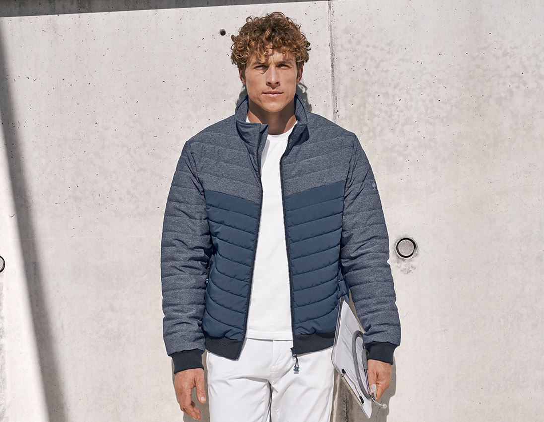 Werkjassen: Pilotjack e.s.motion ten + leisteenblauw 2