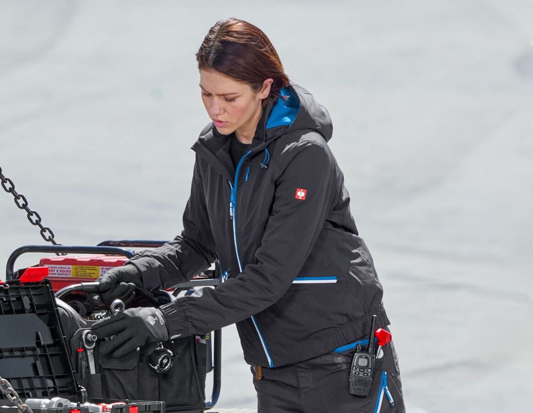 Werkjassen: Winterjack e.s.ambition, dames + grafiet/gentiaanblauw 1