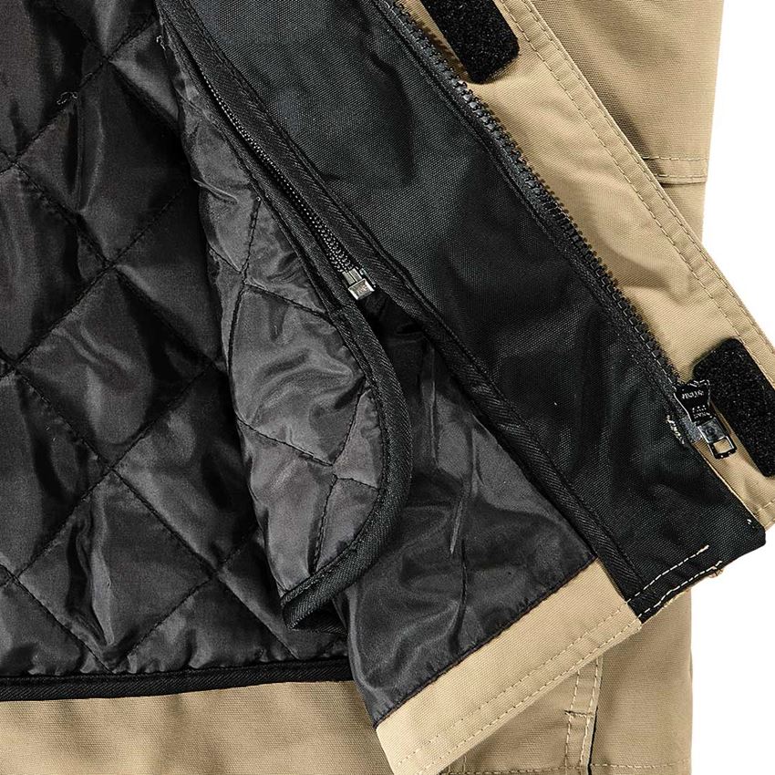 Werkvesten: Bodywarmer e.s.image + kaki/zwart 2