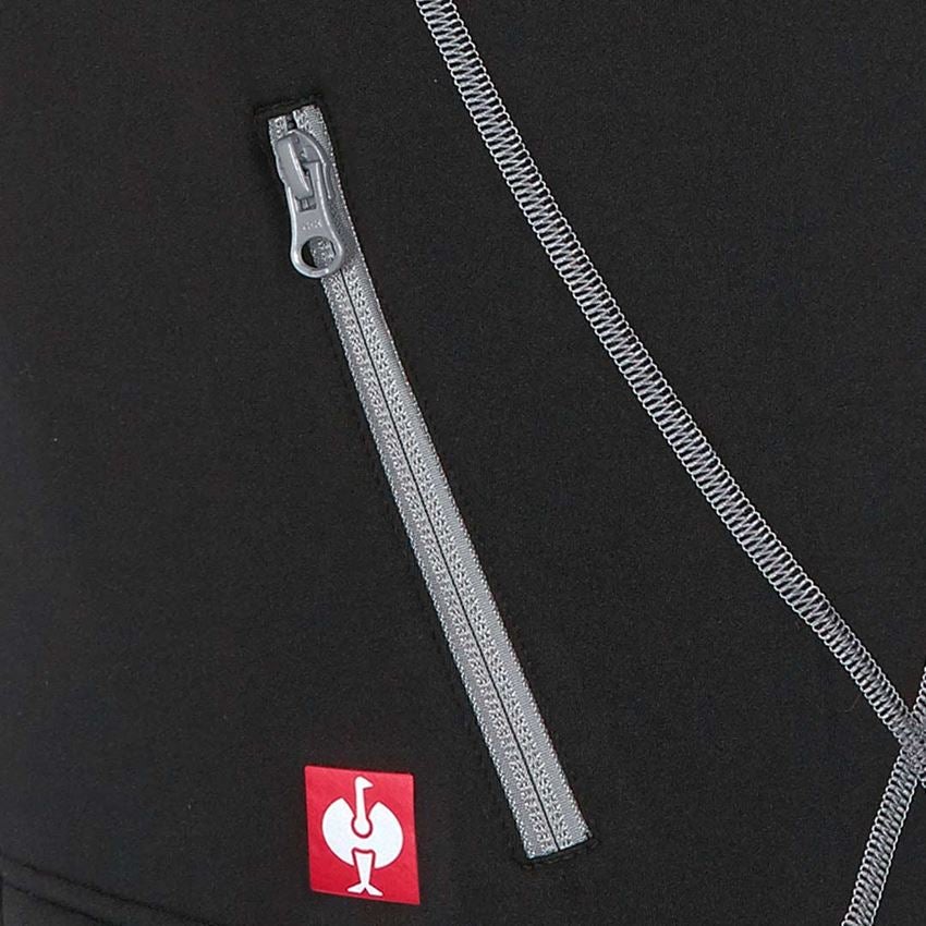 Werkvesten: Function bodywarmer thermostretch e.s.motion 2020 + zwart/platina 2