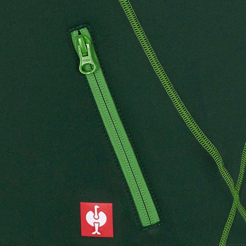 Werkvesten: Function bodywarmer thermostretch e.s.motion 2020 + groen/zeegroen 2