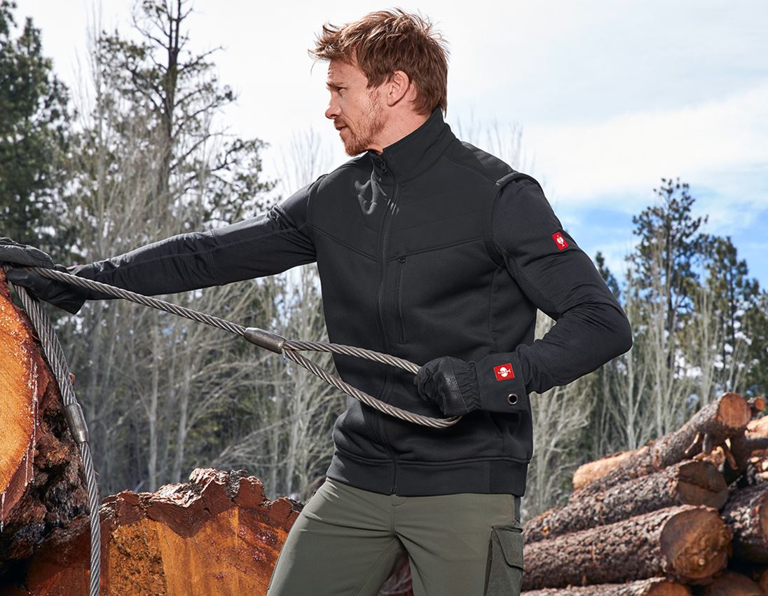 Onderwerpen: Bodywarmer thermaflor e.s.dynashield + zwart 1