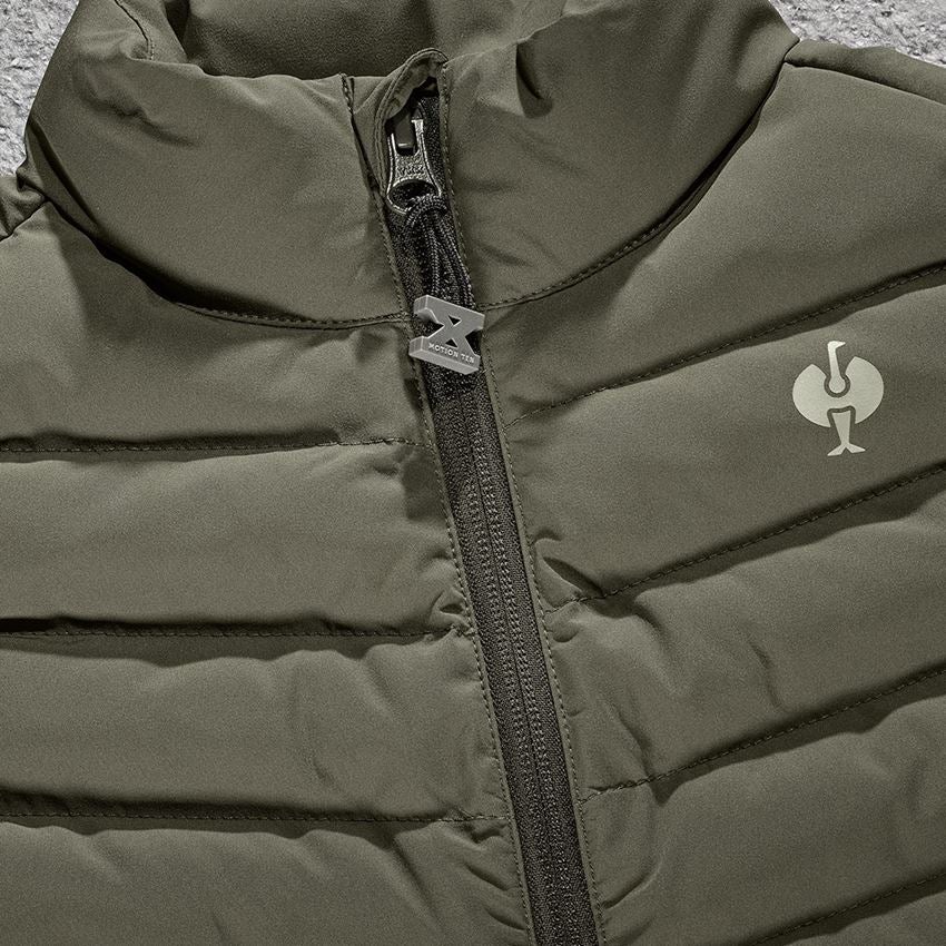 Bodywarmer: Bodywarmer e.s.motion ten, kinderen + camouflagegroen 2