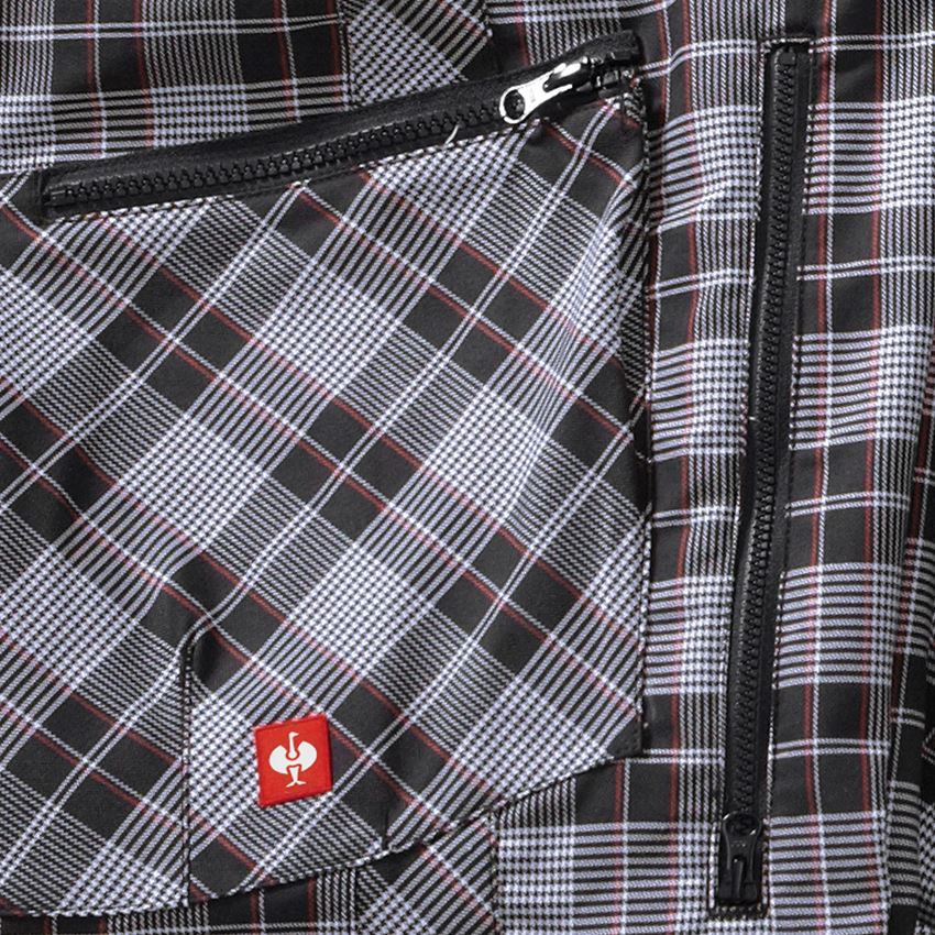 Werkbroeken: e.s. Werkbroek pocket, dames + zwart/wit/rood 2