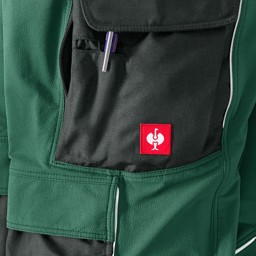 Werkbroeken: Functioneel werkbroek e.s.dynashield + groen/zwart 2