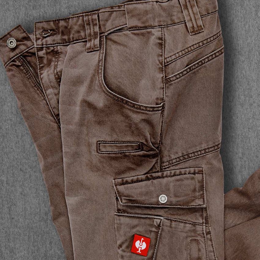 Werkbroeken: e.s. Worker-Jeans + kastanje 2