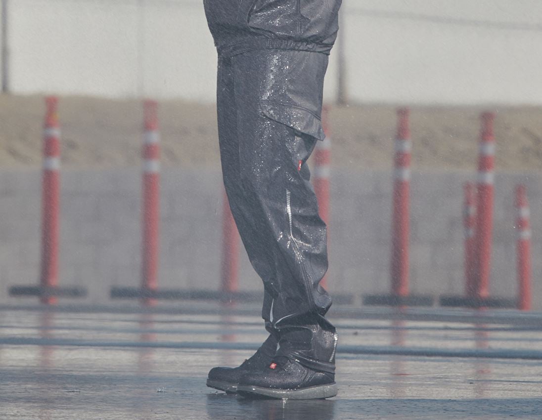 Werkbroeken: Regenwerkbroek e.s.motion 2020 superflex + antraciet/platina 1