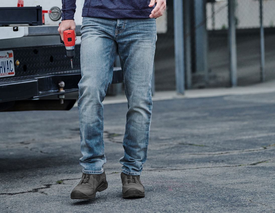 Onderwerpen: e.s. 5-pocket-stretch-jeans, slim + stonewashed