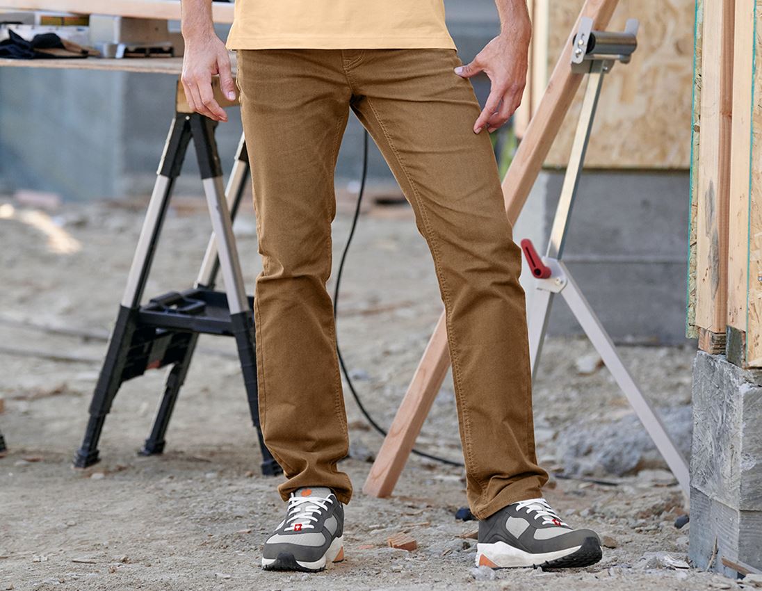Werkbroeken: 5-pocket Broek e.s.vintage + sepia