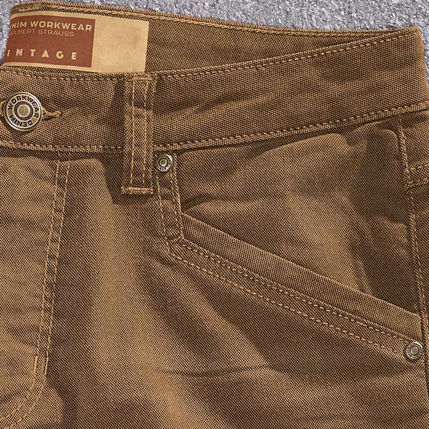 Werkbroeken: 5-pocket Broek e.s.vintage + sepia 2