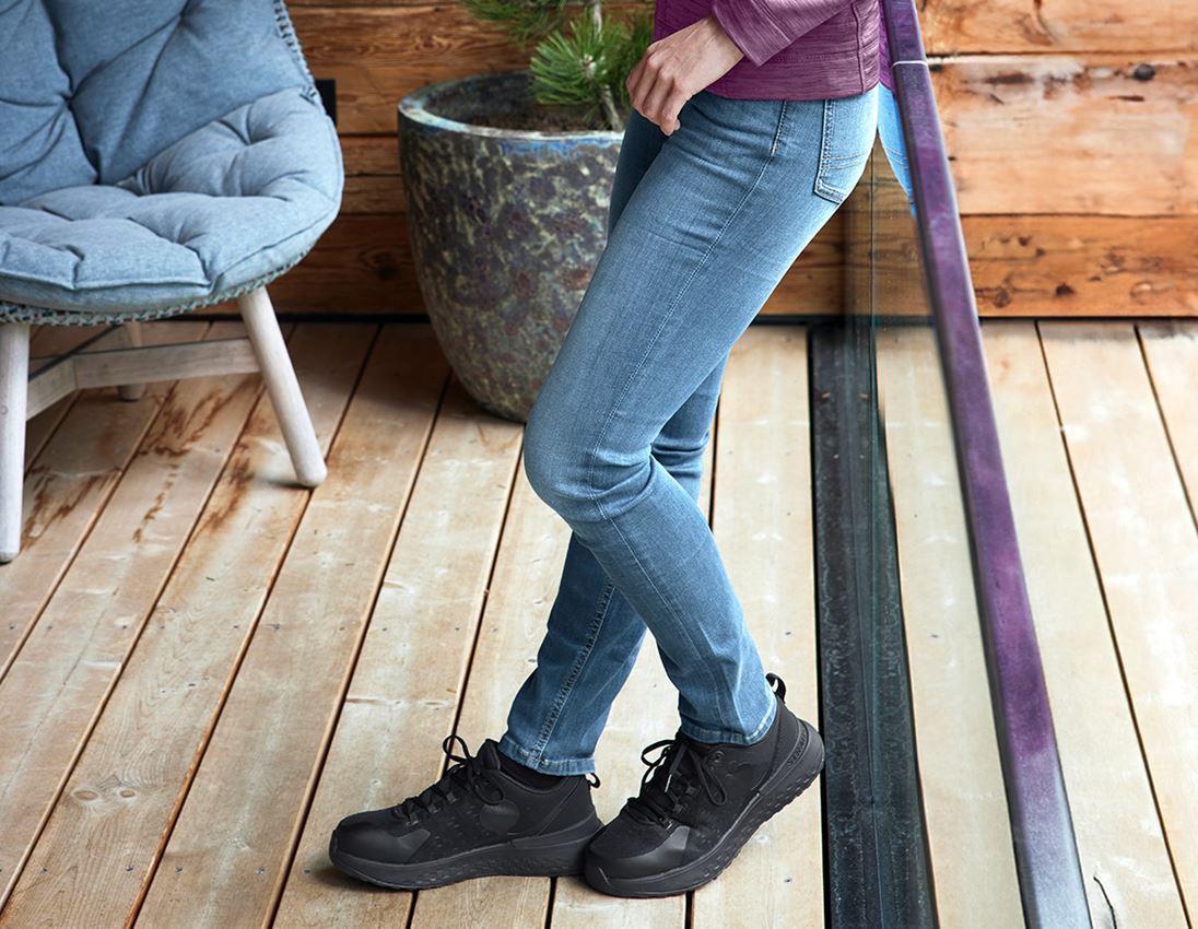 Werkbroeken: e.s. 5-pocket-stretch-jeans, dames + stonewashed 3