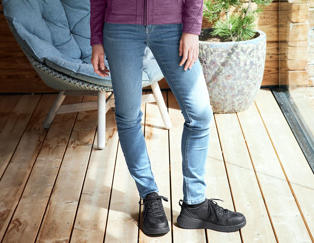 Werkbroeken: e.s. 5-pocket-stretch-jeans, dames + stonewashed 2