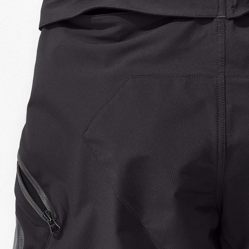 Werkbroeken: Functioneel short e.s.trail + zwart 2