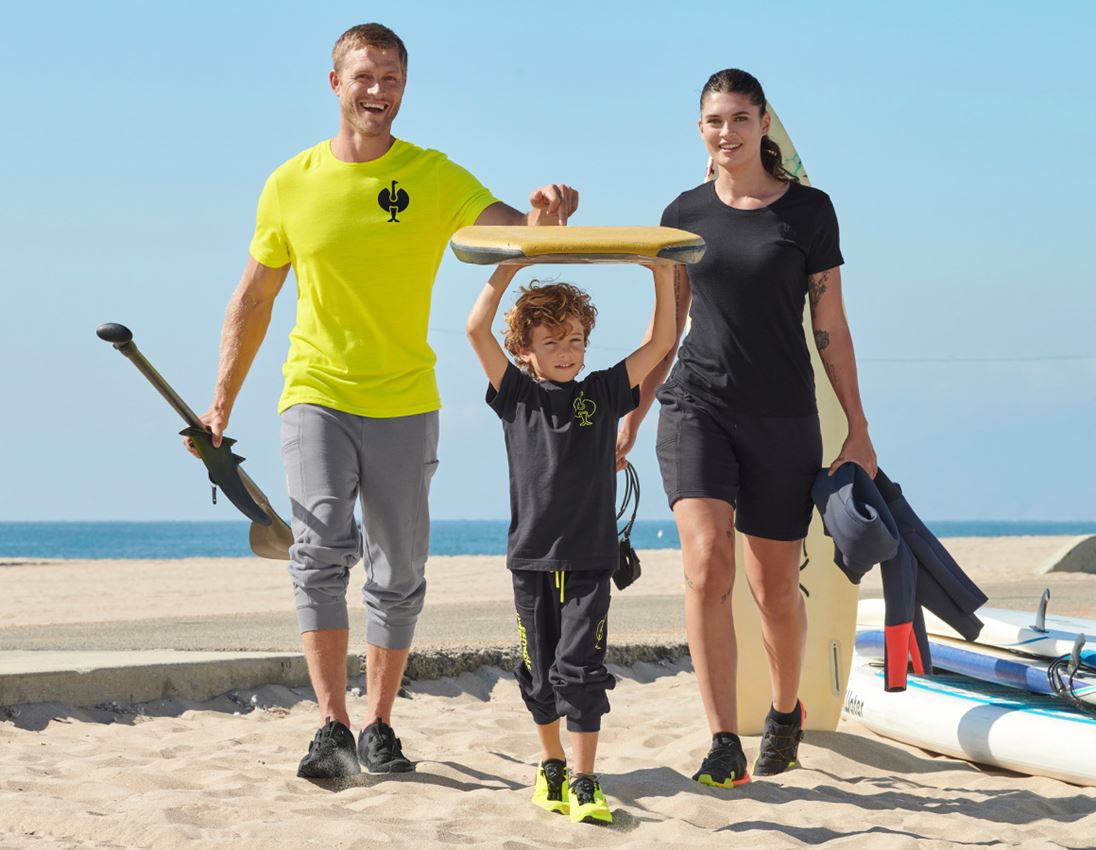 Accessoires: Sweat pants light  e.s.trail + bazaltgrijs/zuurgeel 3