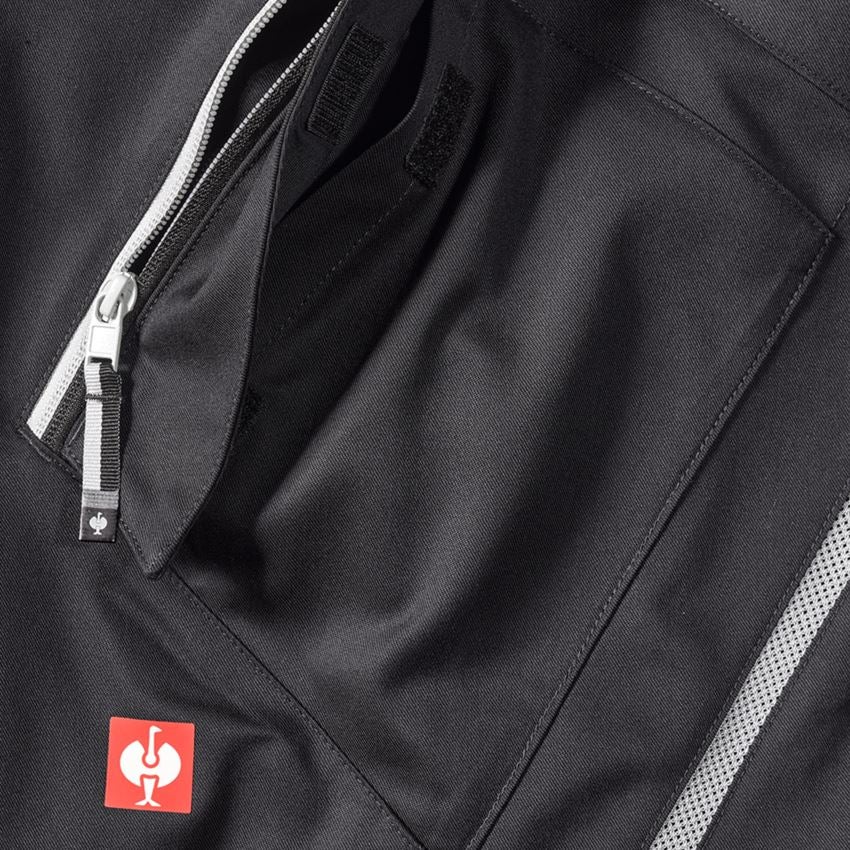 Werkbroeken: Multipocketbroek e.s.ambition + zwart/platina 2
