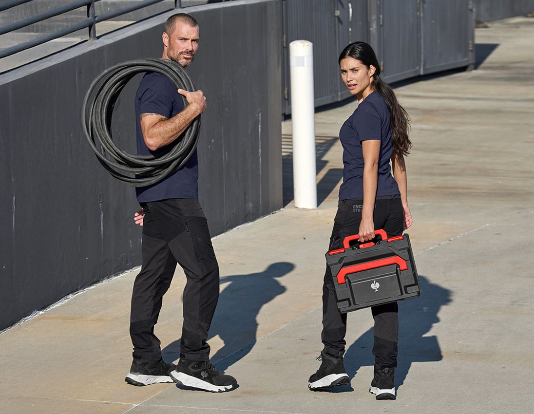 Werkbroeken: Hybrid Functionele broek e.s.trail + zwart 2