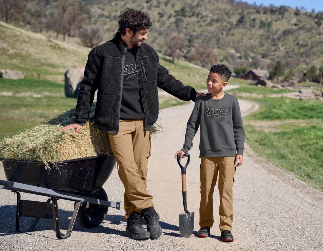 Broeken: Double Front broek e.s.e:pic ripstop, kinderen + amandelbruin 4